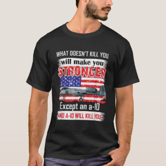 A10 Warthog Thunderbolzen für die militärische Luf T-Shirt
