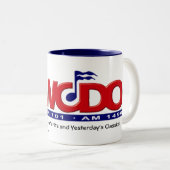 A12 - WCDO Ansager-Typ-Kaffee-Tasse Zweifarbige Tasse (VorderseiteRechts)