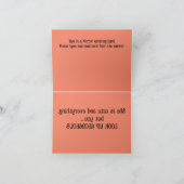 A138D, aber Sie bemerken eine Karte (Innenseite)