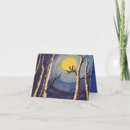 A155C - Sehr gut laufen Dankeskarte