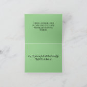 A173 - Beste Person Dankeskarte (Innenseite)