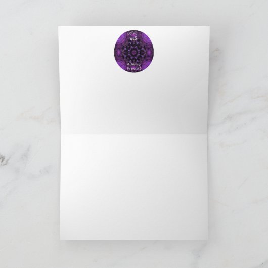 A19-Liebe wird immer Karte 1 enthalten (Innenseite)