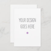 A1-Kartenumrandung (3.5 x 5) Einladung (Vorne/Hinten)