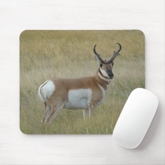A1 Pronghorn Antelope Big Buck Mousepad (Mit Mouse)