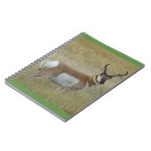 A1 Pronghorn Antelope Big Buck Notizblock (Linke Seite)
