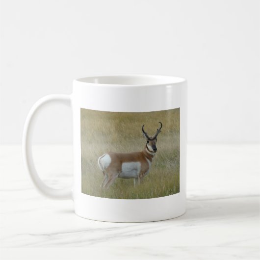 A1 Pronghorn Antilopen-viel Geld Kaffeetasse (Links)