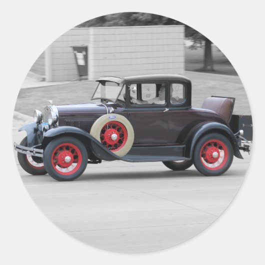 A1 RUNDER AUFKLEBER (Vorderseite)