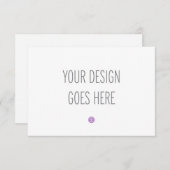 A1 Umschließungskartendruck (5x3,5) Einladung (Vorne/Hinten)