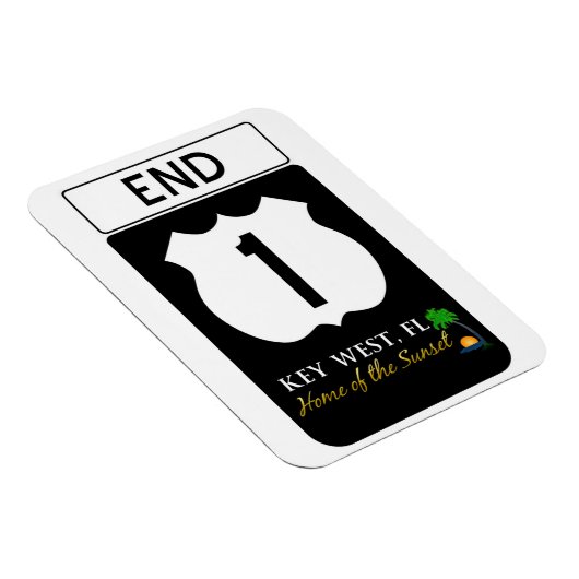 A1A Hwy Sign Florida Magnet (Rechte Seite)
