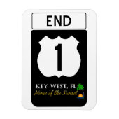 A1A Hwy Sign Florida Magnet (Vertikal)