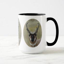 A20 Pronghorn Antilopen-Dollar-schwarzes Tasse