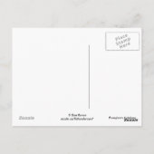 A22 Pronghorn Antelope Big Buck Postkarte (Rückseite)