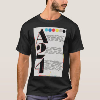 A24 Filmplakat T-Shirt