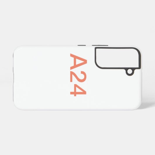 A24 SAMSUNG GALAXY HÜLLE (Rückseite (Horizontal))