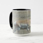 A25 Gabelbock Junger Bock Tasse (Vorderseite Links)