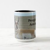 A28 Pronghorn Antelope Young Buck Tasse (Zentrum)