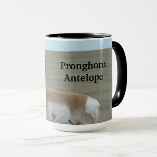 A28 Pronghorn Antelope Young Buck Tasse (VorderseiteRechts)
