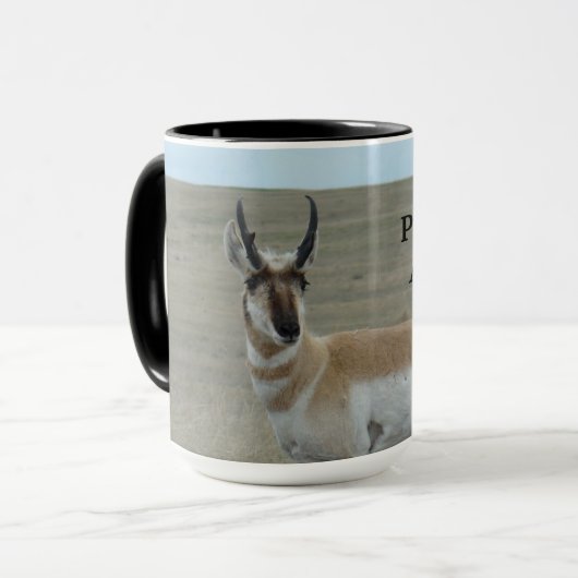 A28 Pronghorn Antelope Young Buck Tasse (Vorderseite Links)