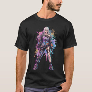 A2 NieR Automata Prototyp Modell Angreifer Portrai T-Shirt