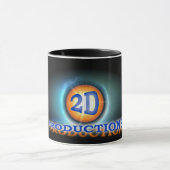 a2Dproduction Tasse mit orange Grenze (Zentrum)