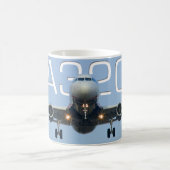 A320 AIRLINER KAFFEETASSE (Mittel)