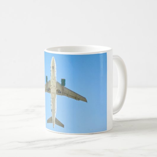 A320 BELLY KAFFEETASSE (VorderseiteRechts)