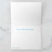 A320 Cockpit Geburtstagskarte Karte (Innenseite)