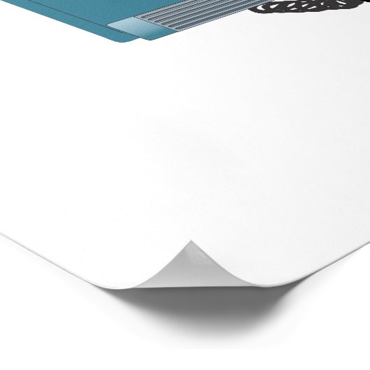 A320 Poster für das untere Aft-Panel (Ecke)