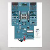 A320 Poster für das untere Aft-Panel (Vorne)
