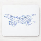 A380 Airbus Mousepad (Vorne)