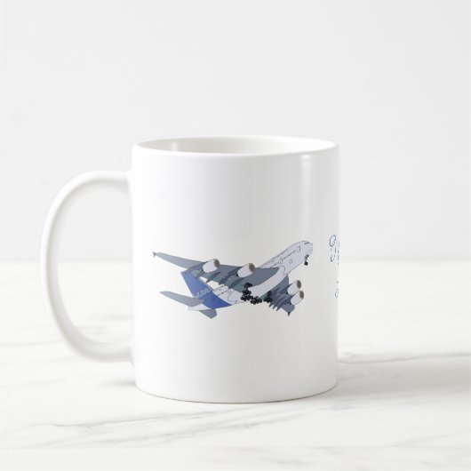 a380 Airbus Tasse (Links)