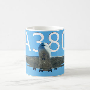 A380 AIRLINER KAFFEETASSE