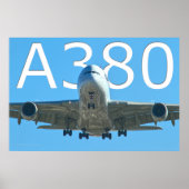 A380 AIRLINER POSTER (Vorne)