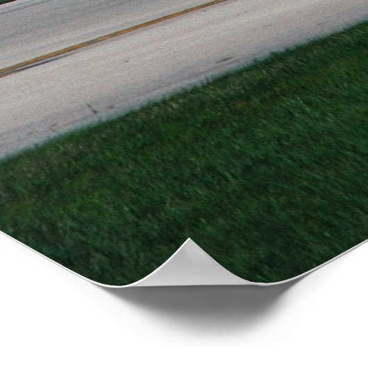 A380 Manchester Poster (Ecke)