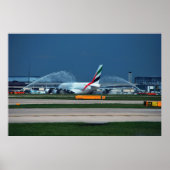 A380 Manchester Poster (Vorne)