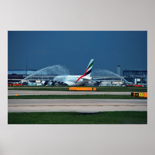 A380 Manchester Poster (Vorne)