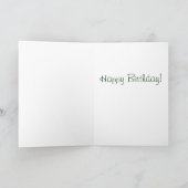 A39 Pronghorn Antelope Buck Karte (Innenseite)