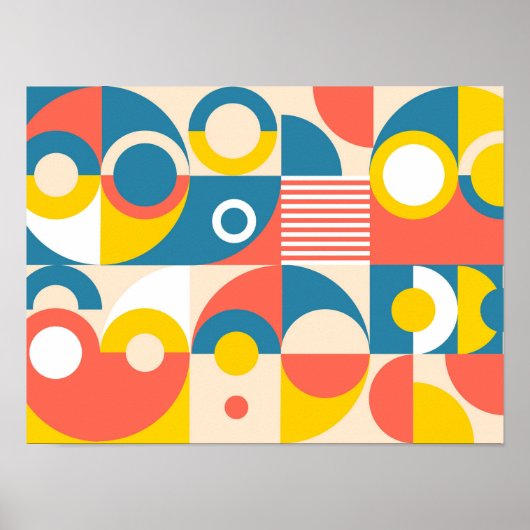 A3 Bauhaus Art Poster 4 (Vorne)