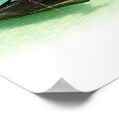 A3 Maya Bay | Maya Beach | Ko Phi Phi | Thailand Poster (Ecke)