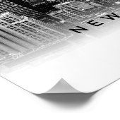A3 New York USA Coordinated Poster (Ecke)