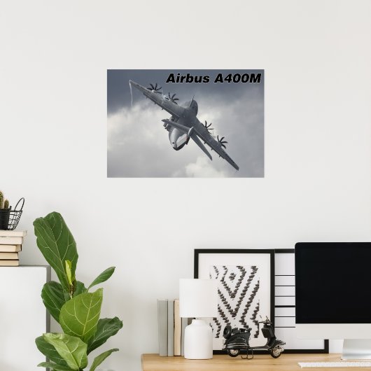 A400M in Aktion Poster (Heimbüro)
