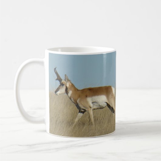 A44 Pronghorn Antelope Bucks Kaffeetasse (Links)