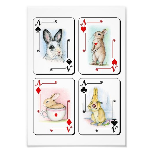 A4 ACES HIGH FOTODRUCK (Vorne)