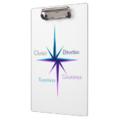 A4 acrylic leaf block holder/Porte-bloc feuilles A Klemmbrett (Links)