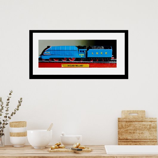 a4 mallard LNER Poster (Küche)