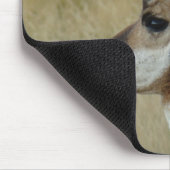 A4 Pronghorn Antilopen-Kopf-Profil Mousepad (Ecke)