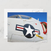 A4 Skyhawk Closeup Postkarte (Vorne/Hinten)