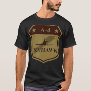 A4 Skyhawk Patch (gedämpft) T-Shirt