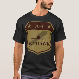 A4 Skyhawk Patch (gedämpft) T-Shirt