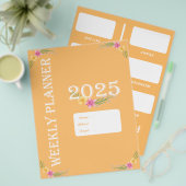 a4-Wochenplaner Flyer (Vorderseite & Rückseite)